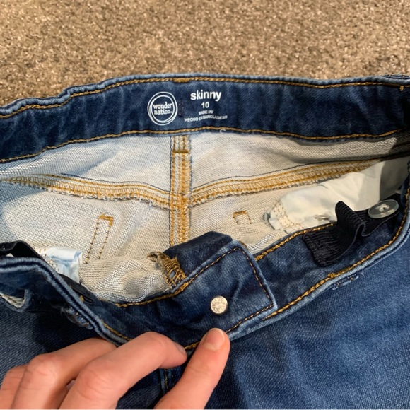 Skinny Jeans -WonderNation -size 10 - Picture 2 of 4